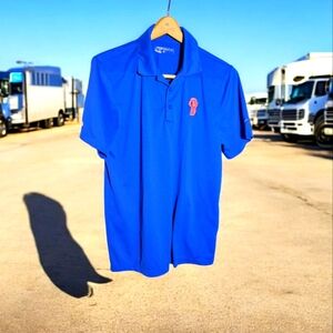 Kenworth Paccar Sz S Blue Polo Shirt By Nike Golf Embroidered KW Logo
